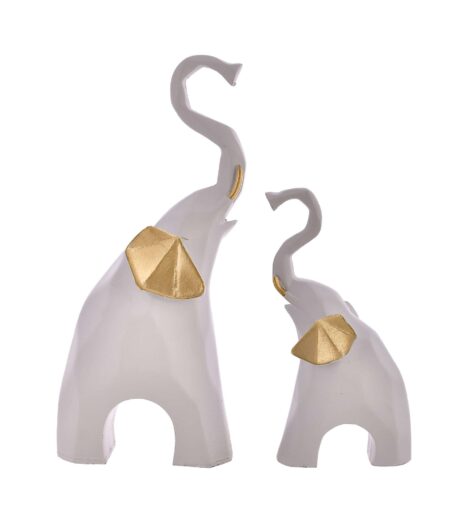 Elephant Family Statue