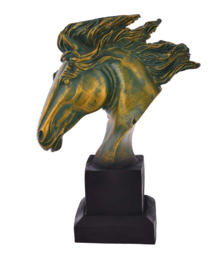 Horse Face Statue